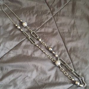 Long beaded necklace
